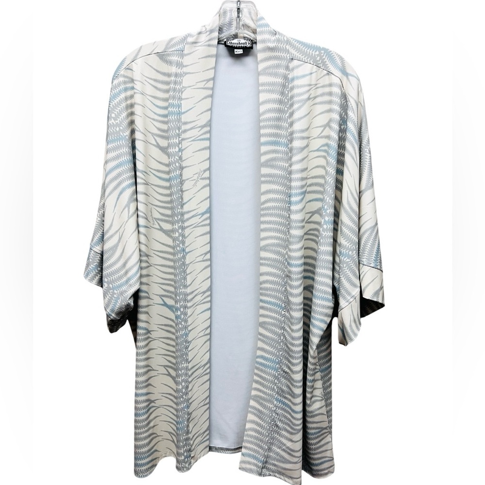 Manuhealii Hawaii Kimono Style Top Cover Up XS S NWOT